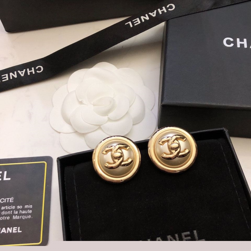 Ch*el earrings